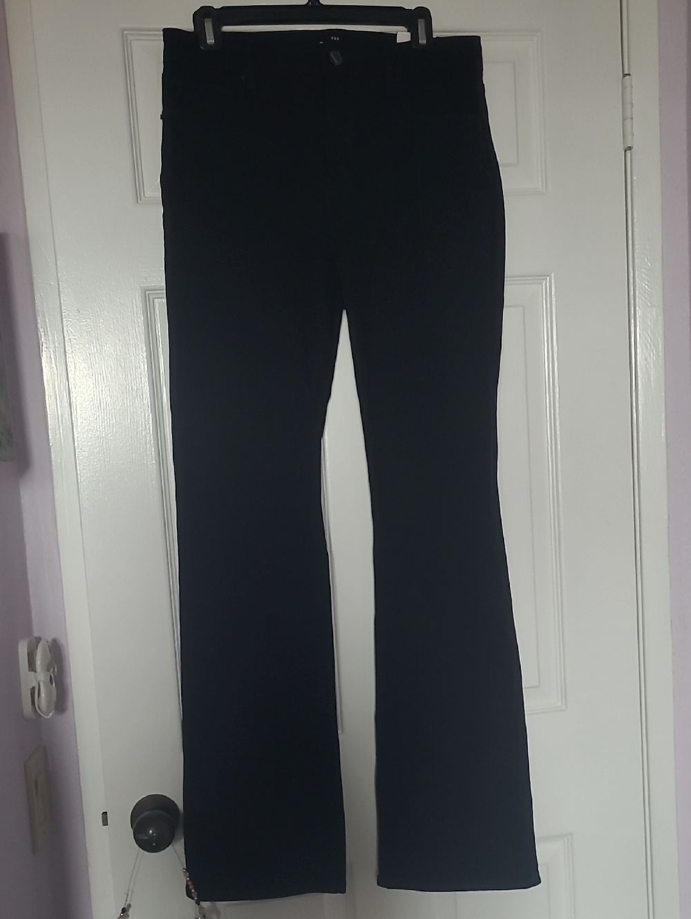 White House Black Market Black Boot Cut Jeans